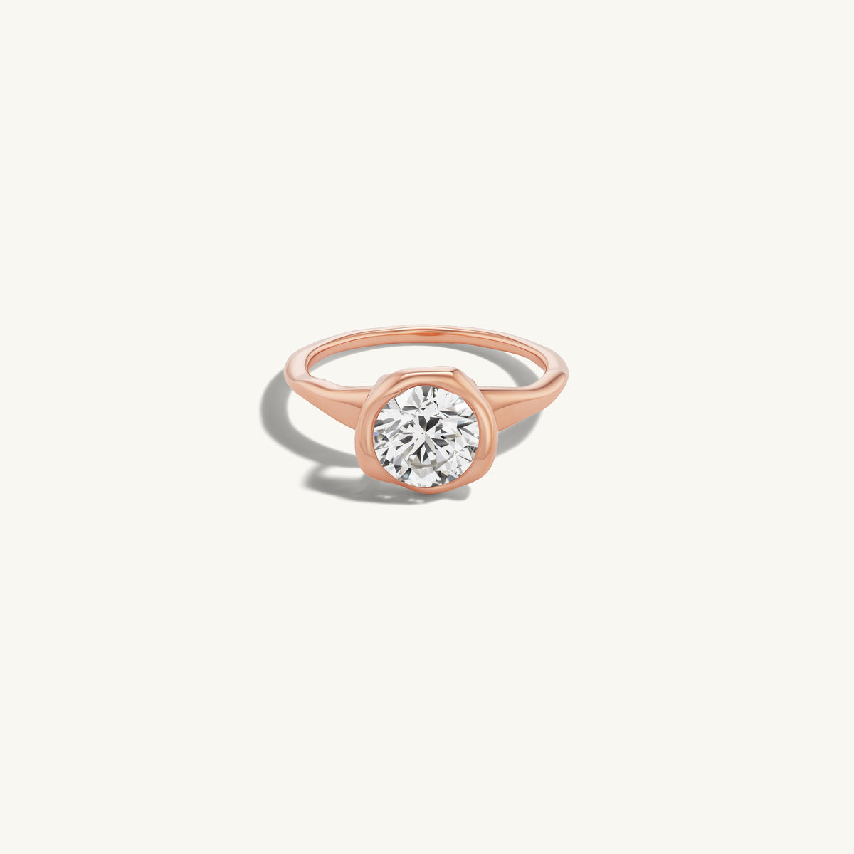 Organic Round Pinky Ring