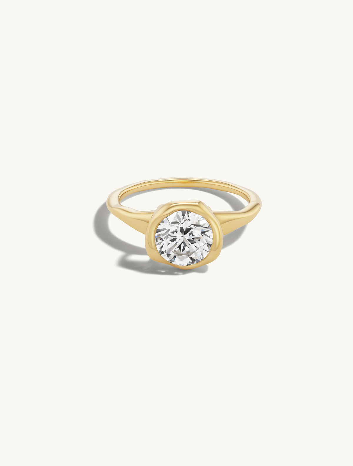 Organic Round Pinky Ring
