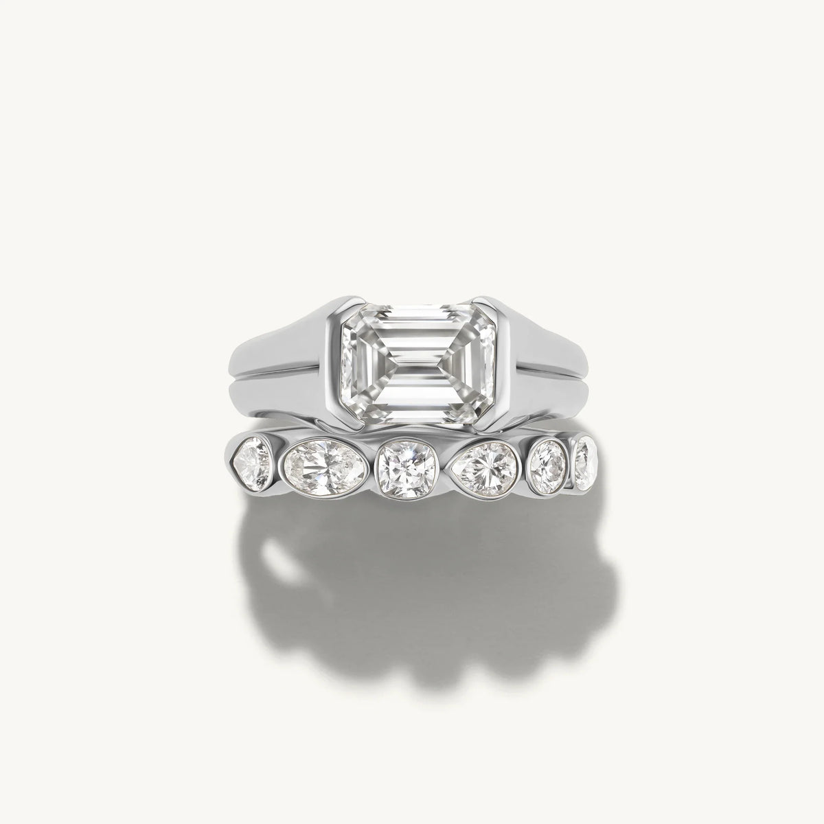 Sunset Grooved - Emerald, 2.5CT