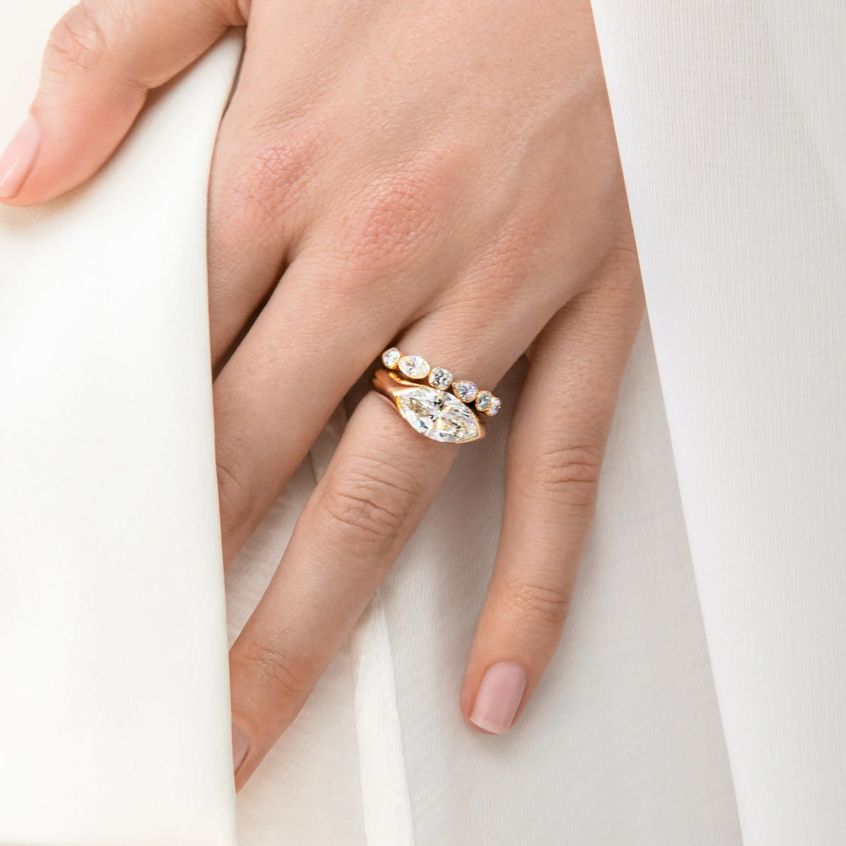 Sunset Grooved - Marquise, 2CT