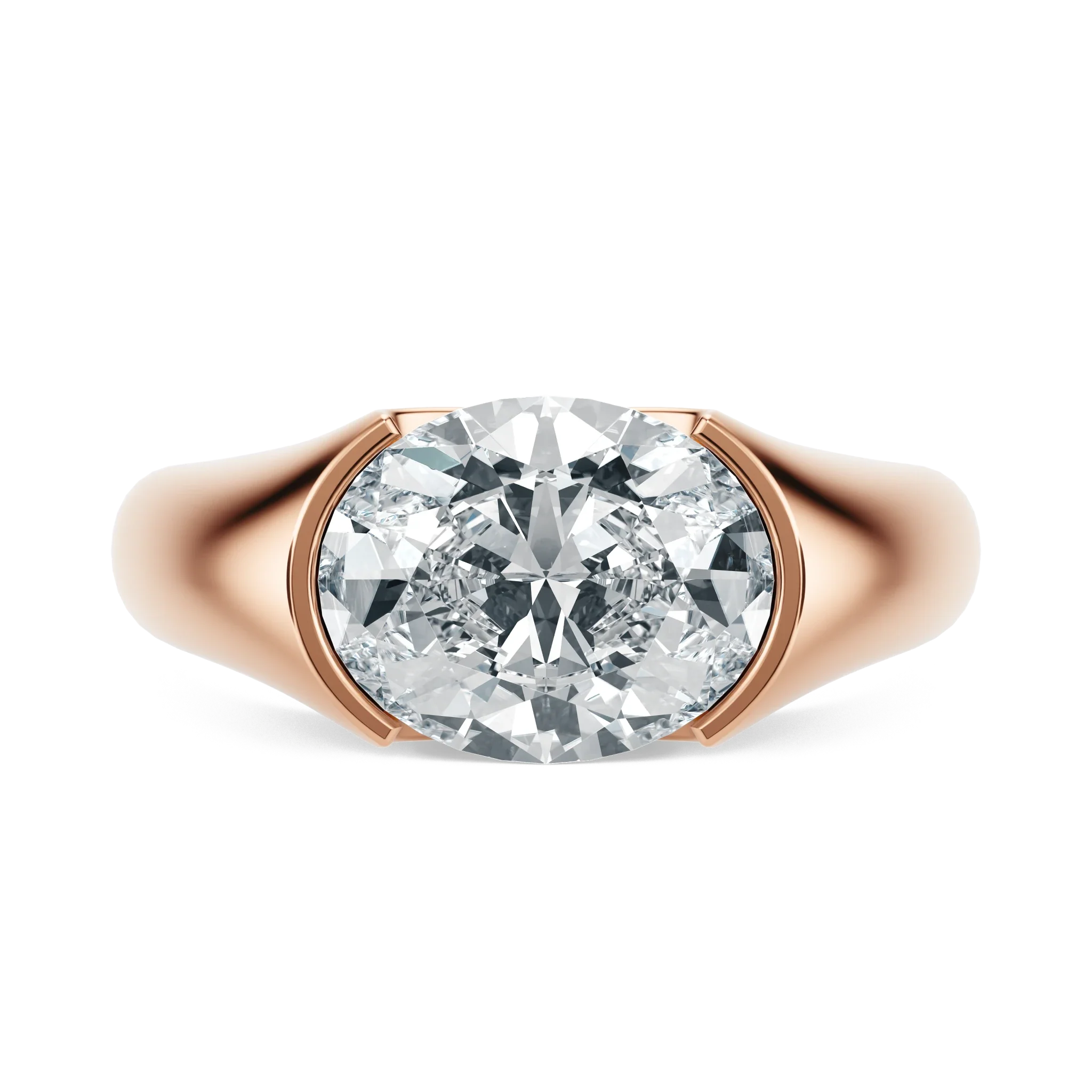 Sunset - Oval, 2.5CT