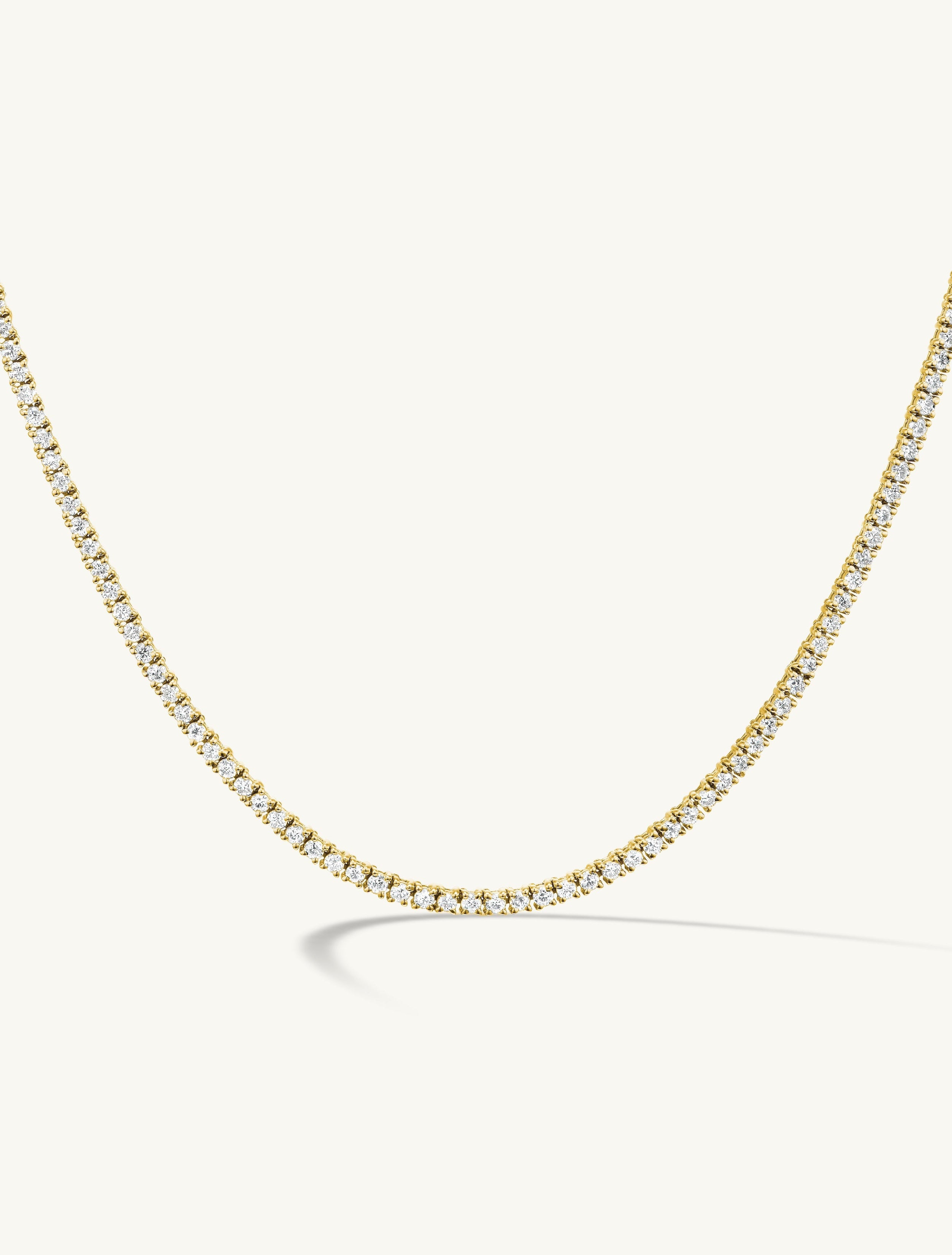 Classic Diamond Tennis Necklace