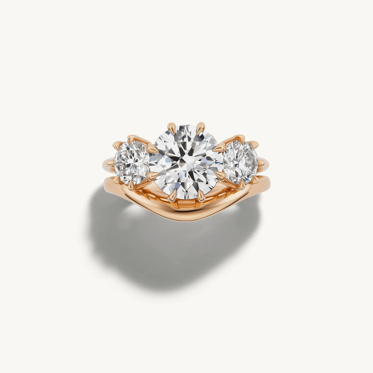 Trilogy - Round, 2.5CT
