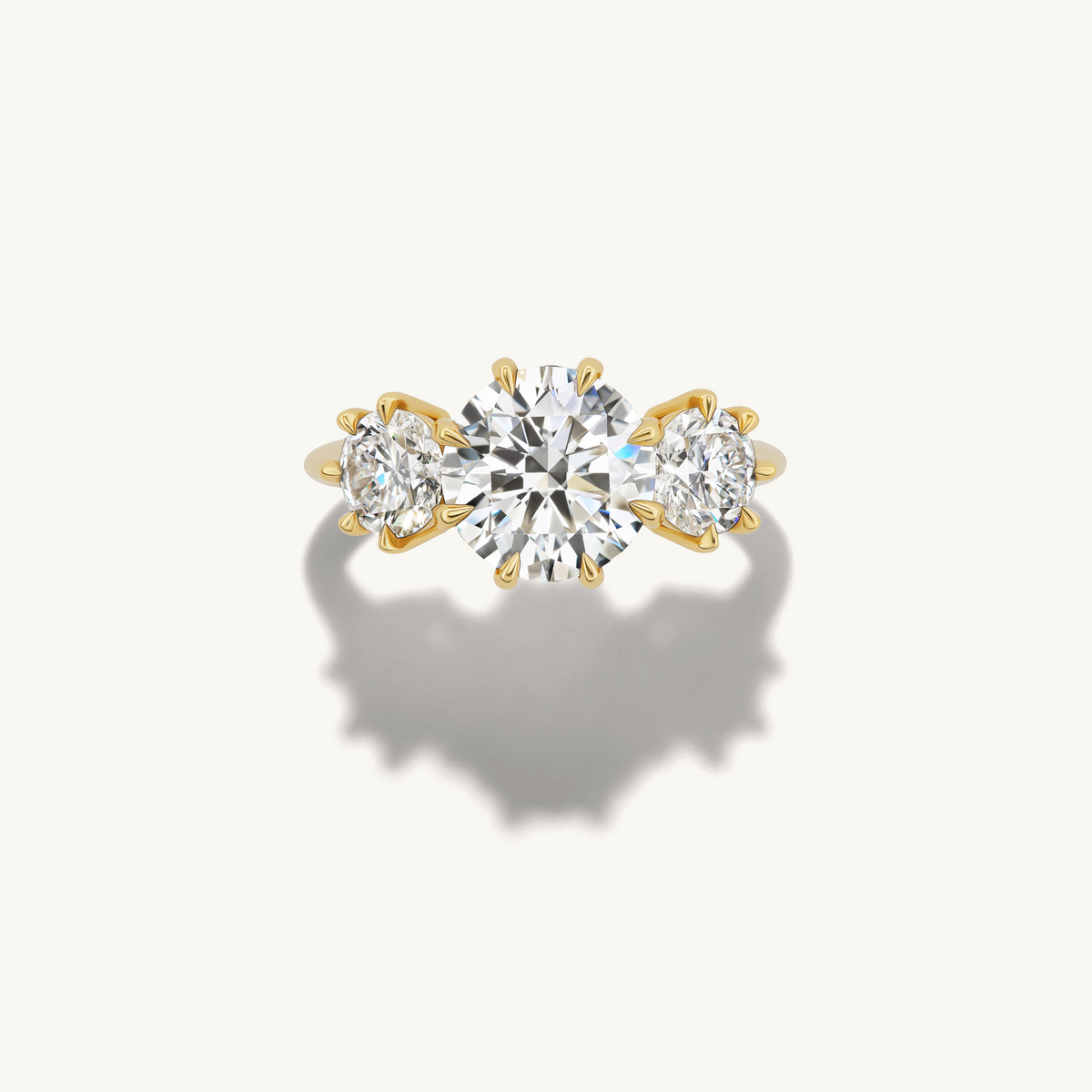 Trilogy - Round, 2.5CT