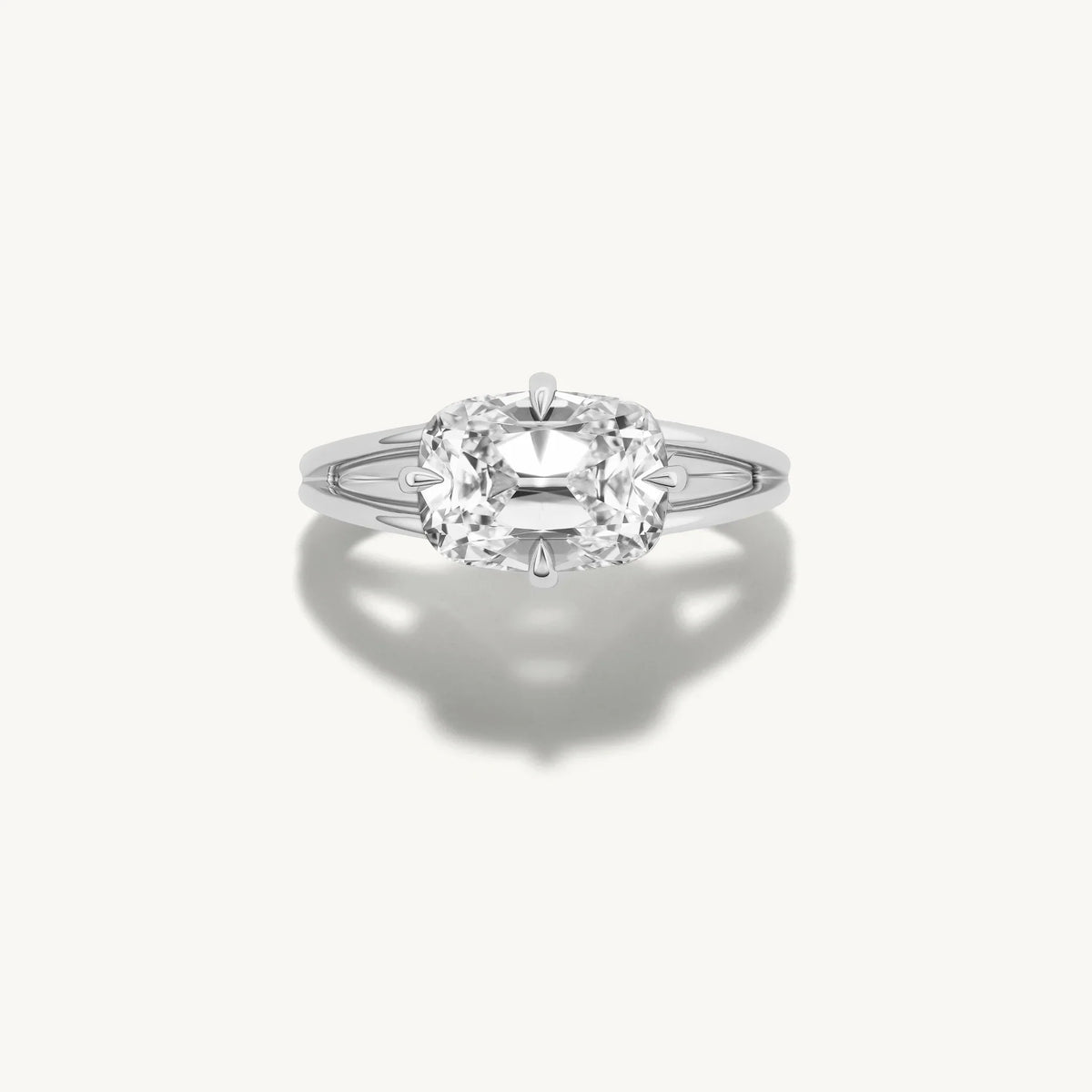 Union - Elongated Cushion, 2CT