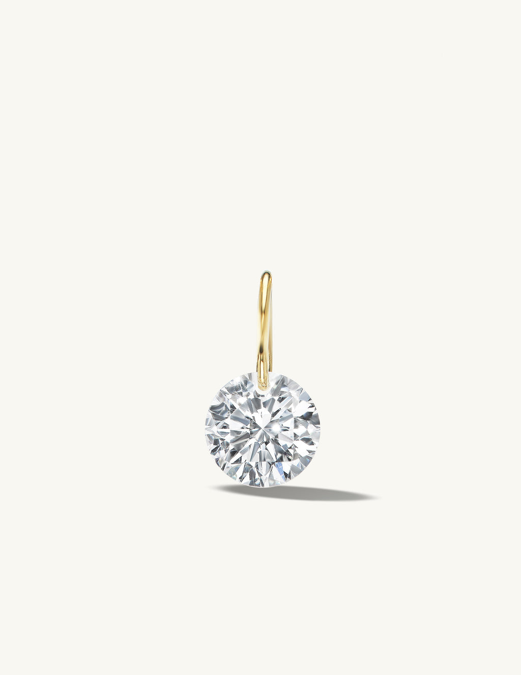 Round Pierced Diamond Charm Chains