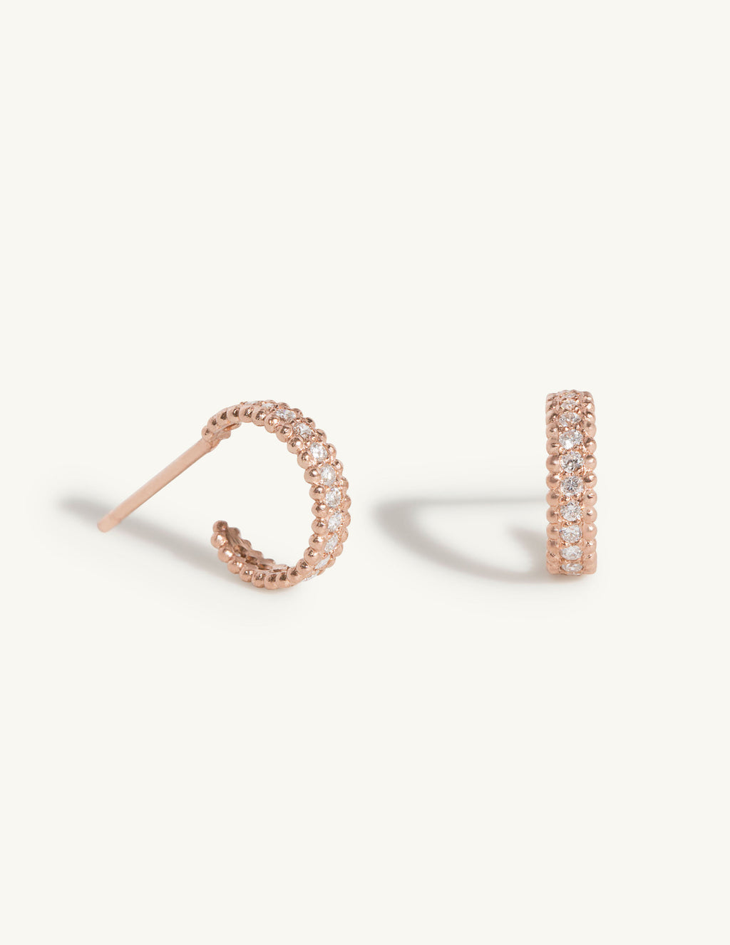 The Small Diamond Hoops