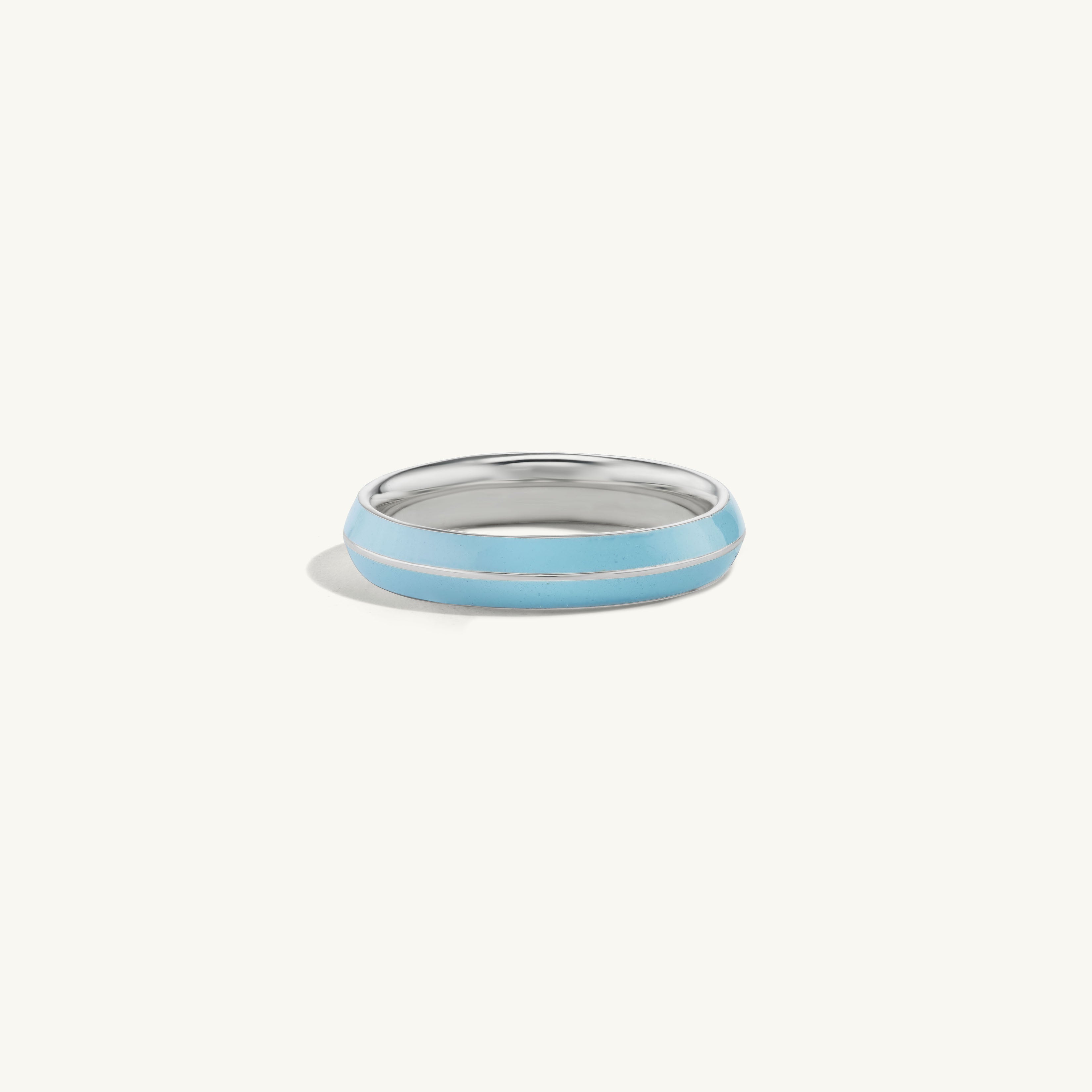 Tiffany blue enamel on sale ring