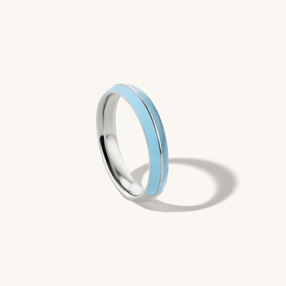 SRJ X Olivia S. Welch Blue Enamel Band