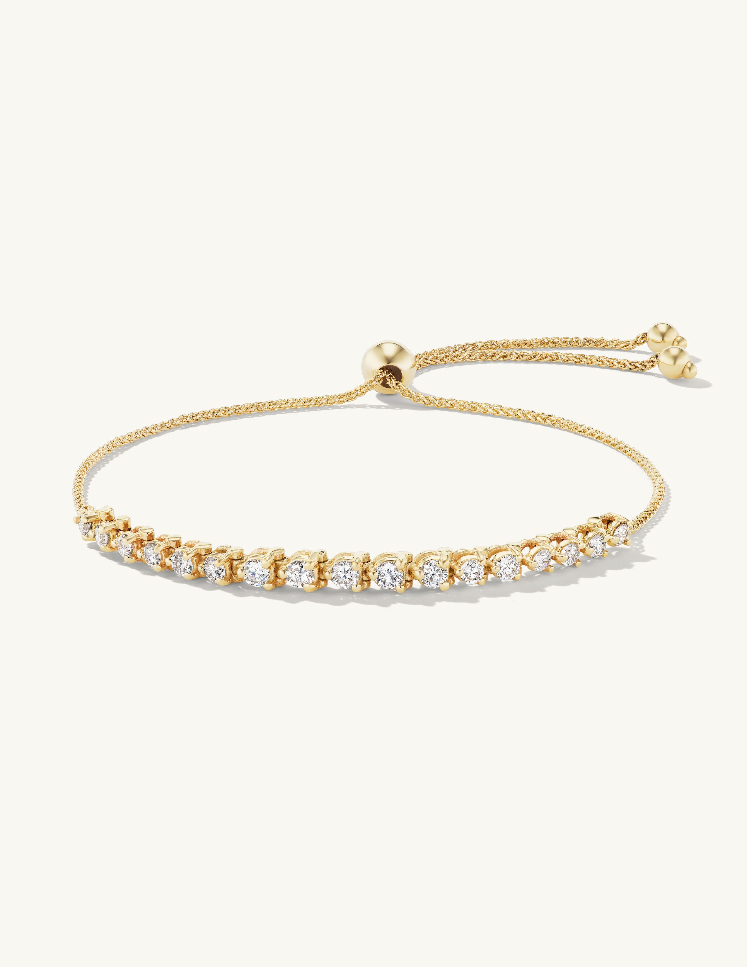 Graduating Diamond Tennis Bracelet