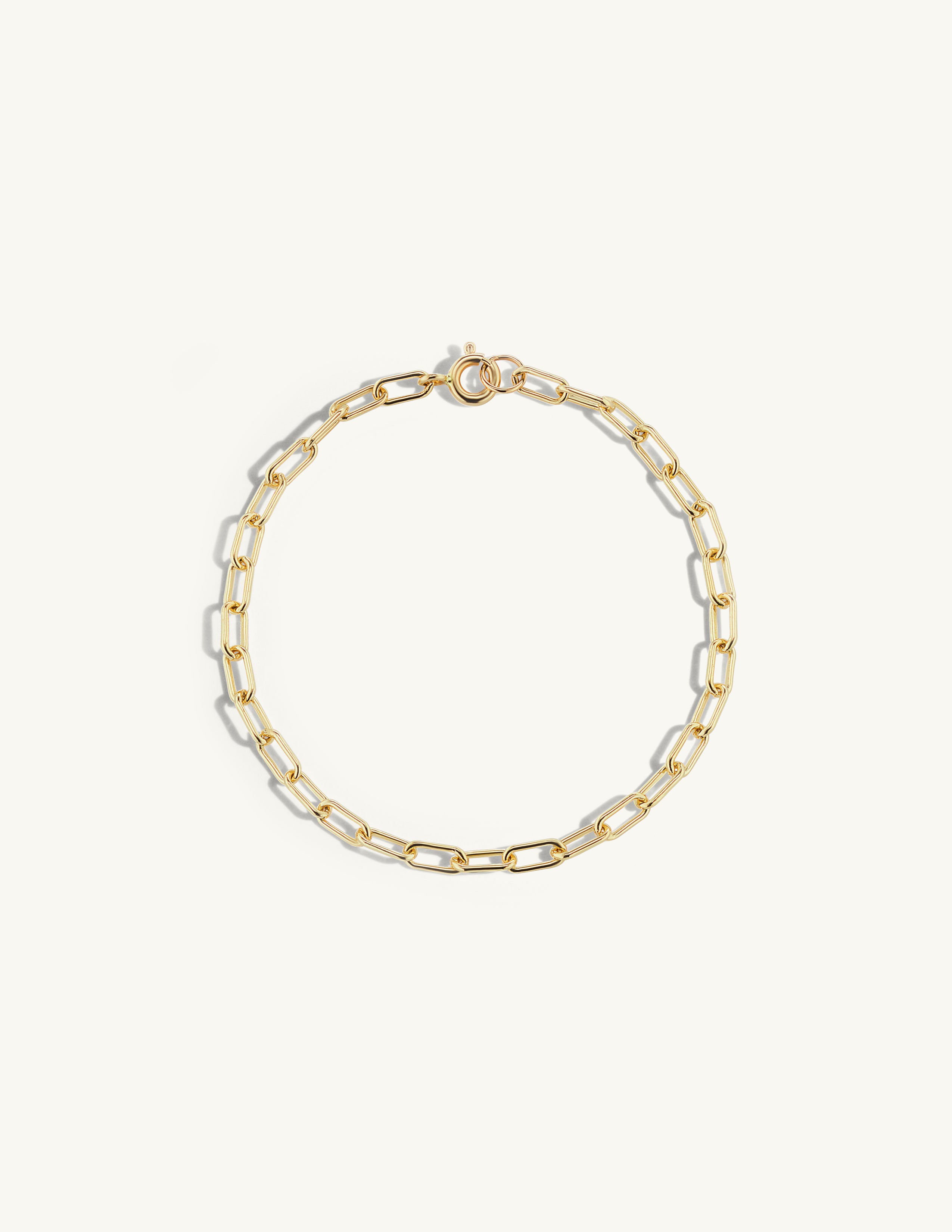 Delicate Oval Chain Bracelet