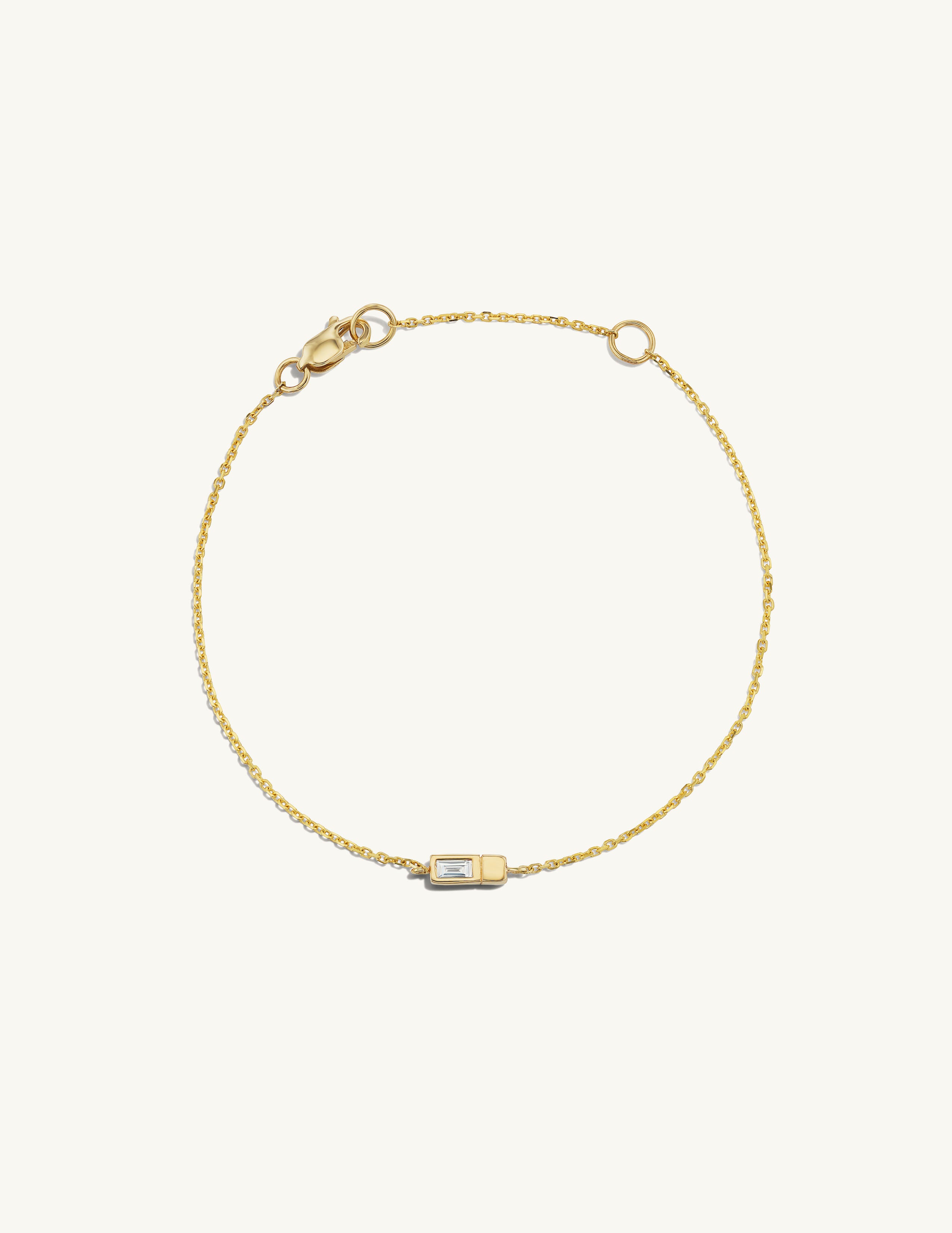 Stacked Diamond Bond Bracelet