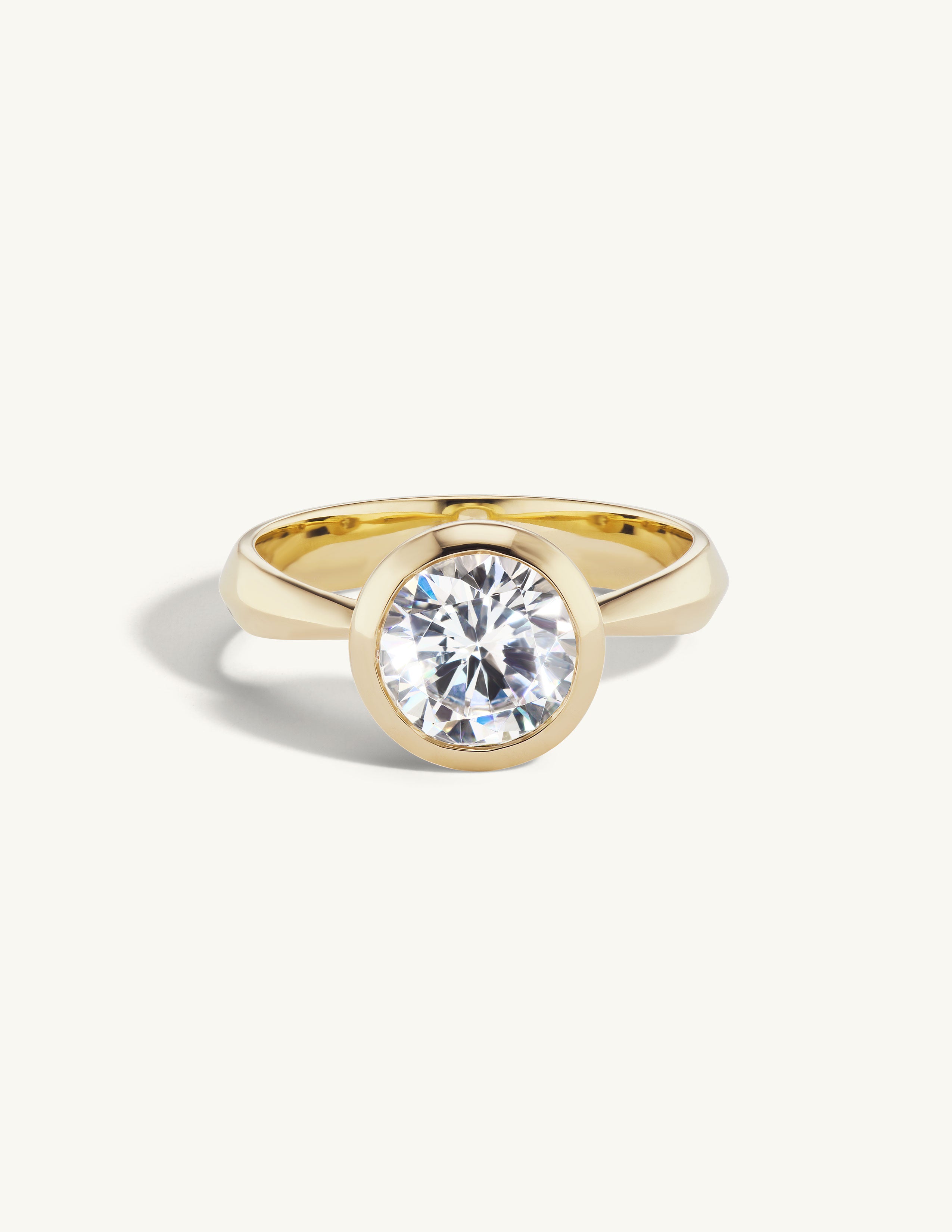 Tapered Engagement Ring