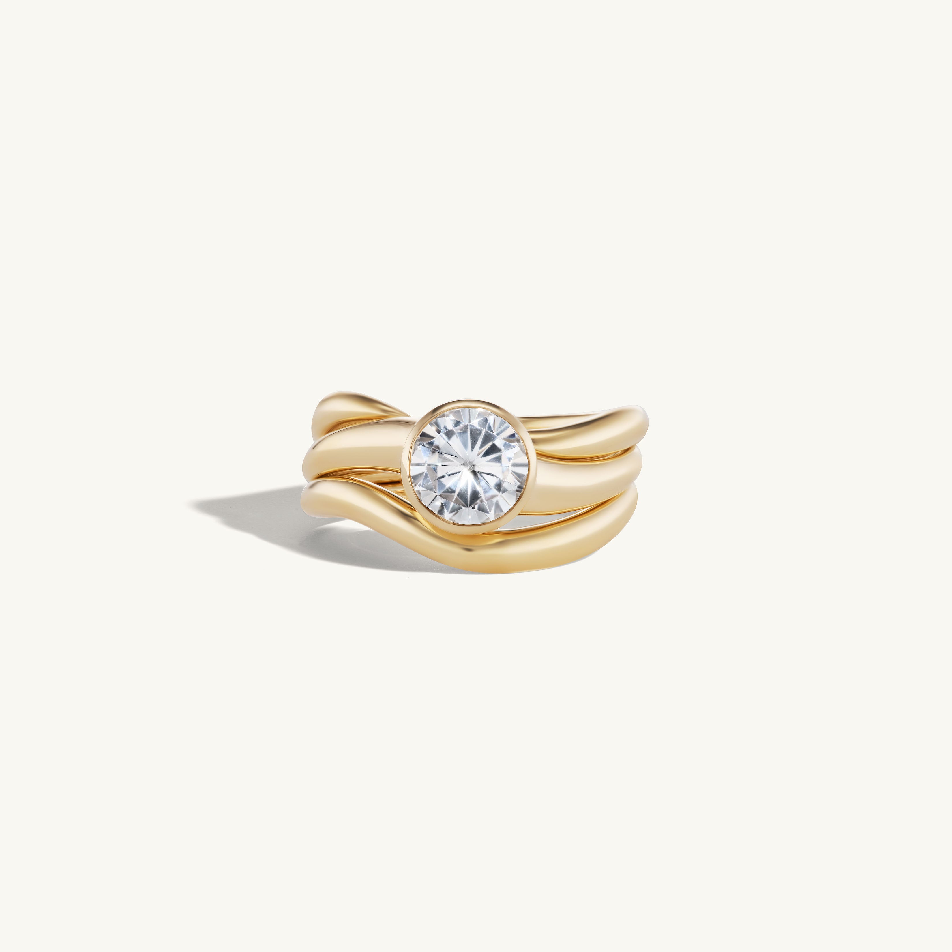 Tidal Engagement Ring