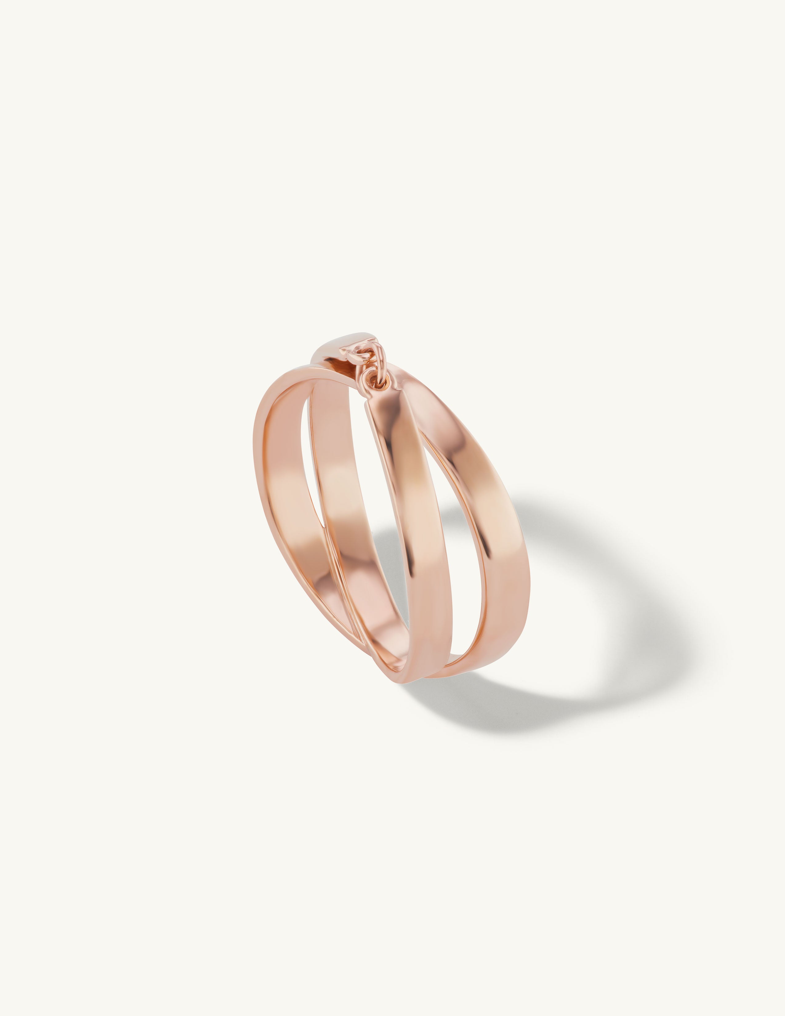 Gold Infinity Clasp Ring