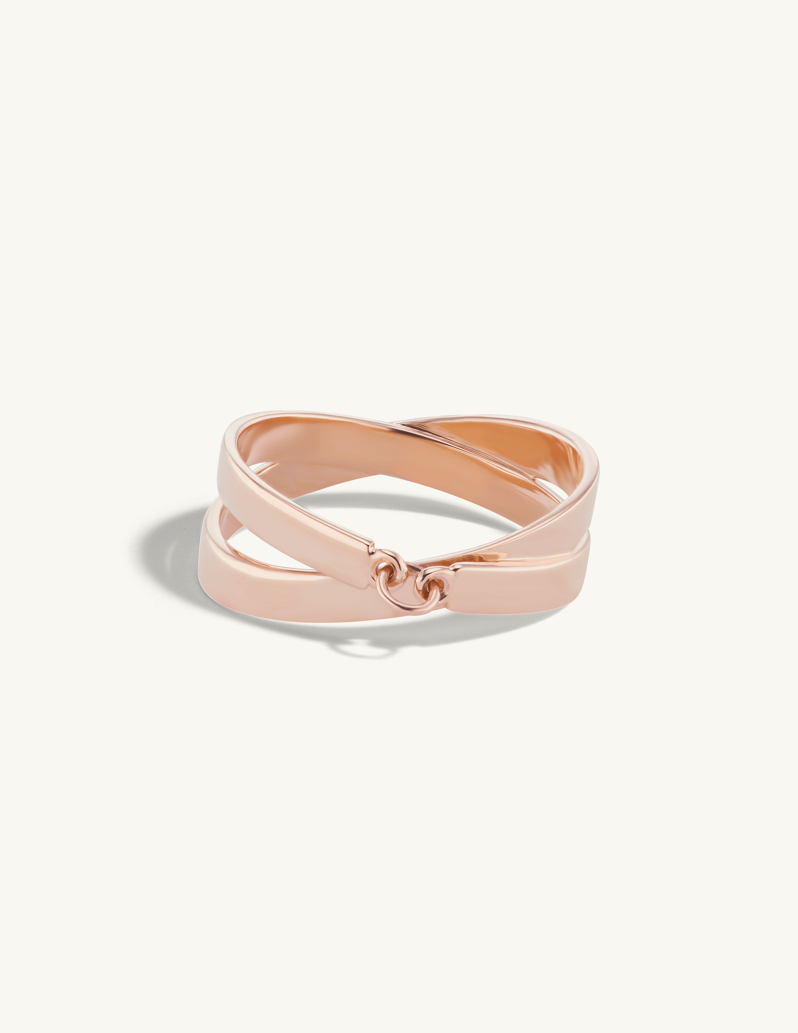 Gold Infinity Clasp Ring