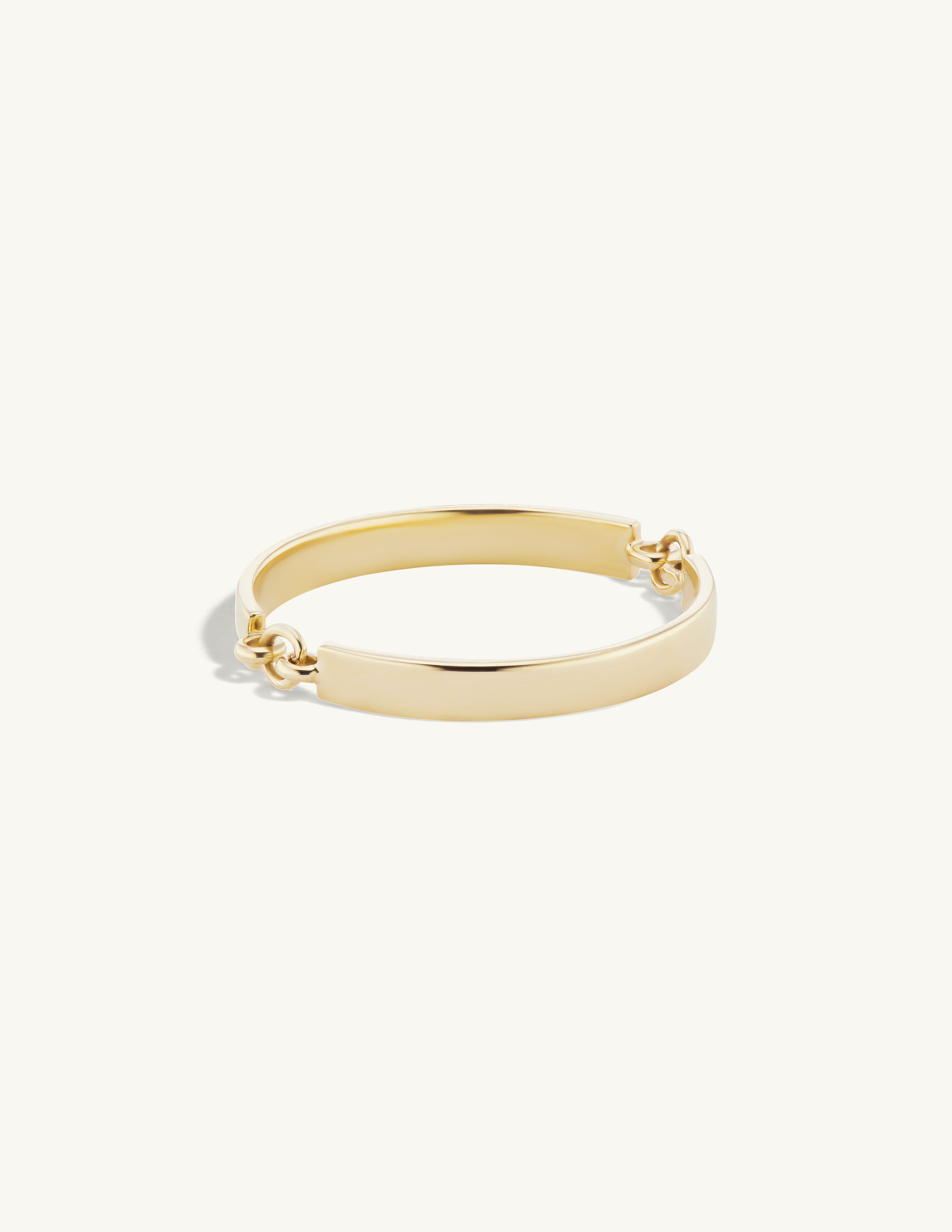 Gold Clasp Ring