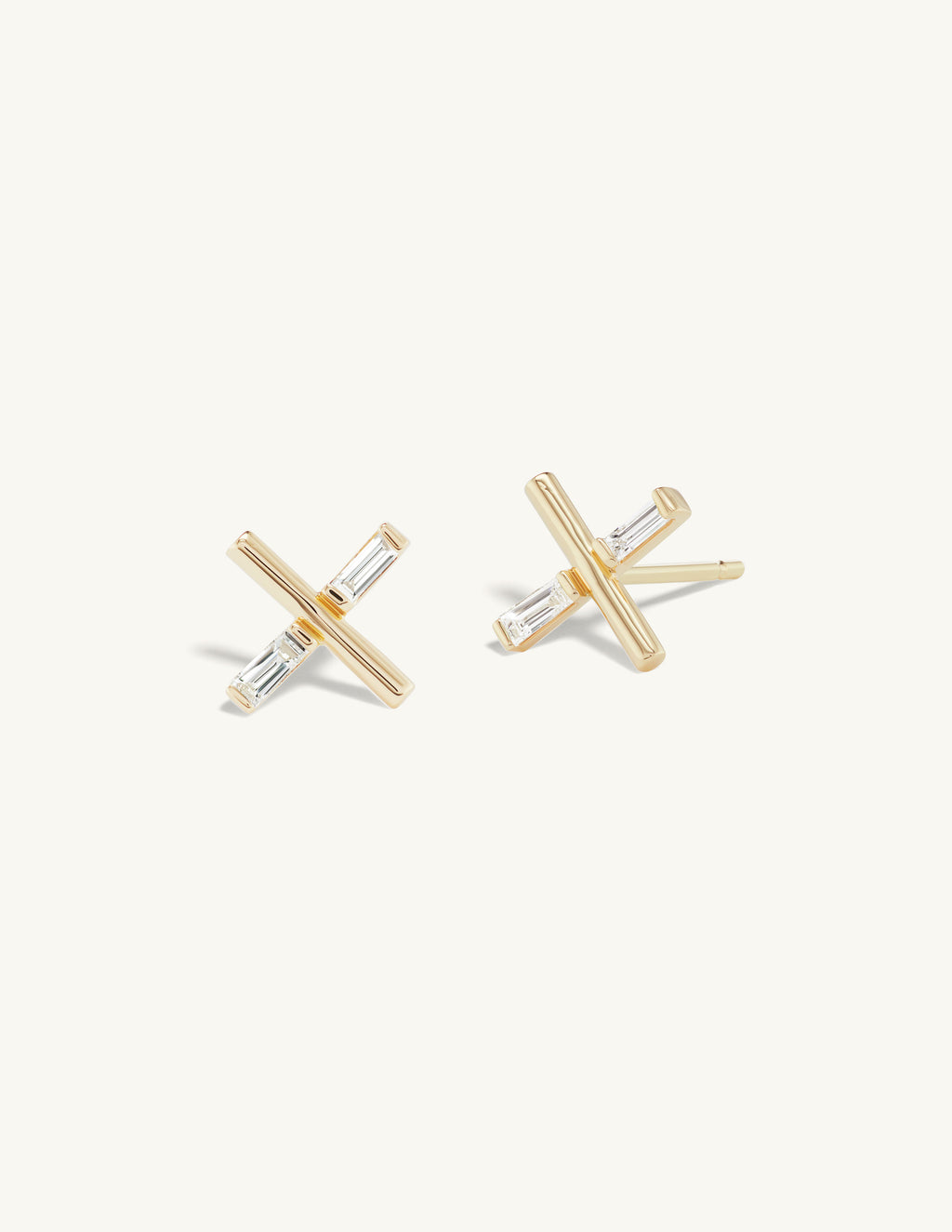 Everytown X Baguette Diamond Studs